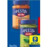 Barilla Pesto versch. Sorten Lidl APP Preis 1 Glas