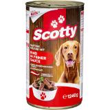 Promotion Bild von Scotty Hundenassnahrung Geflügel od. Rind, Preisangabe ohne MwSt. (Preis inkl. MwSt. 1,79 €), METRO 1.24 Kilogramm 1 Dose