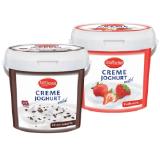 Milbona Creme Joghurt mild versch. Sorten Lidl APP Preis 1 Kilogramm 1 Packung