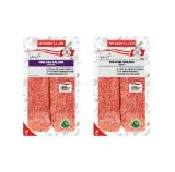 Wiesentaler Frische Salami Knoblauch oder Klassik Lidl APP Preis 100 Gramm 1 Packung
