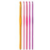 Prym Häkelnadel-Set „Alu Colour“ 43474196 BayWa 5 Stück