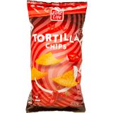 Fine Life Tortillachips Hot, Preisangabe ohne MwSt. (Preis inkl. MwSt. 1,31 €), METRO 200 Gramm 1 Beutel