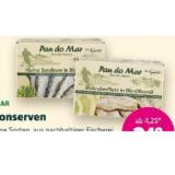 Pan do Mar Fischkonserven verschiedene Sorten Denns BioMarkt 1 Packung