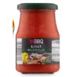 BBQ Ajvar Mild oder Scharf HOFER 350 Gramm 1 Glas