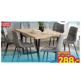 Tischgruppe 7-teilig 1634000505 + 1125019702 Möbelix 1 Set