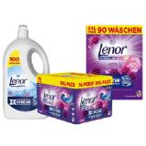 Lenor Flüssig 100 WG, Pulver 90 WG, Pods 76 WG Lidl APP Preis 1 Packung