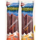 Genuss 100% aus Österreich Cabanossi Käse/Scharf HOFER 300 Gramm 1 Packung