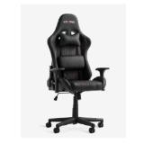 Gaming-Stuhl NIBE schwarz Kunstleder/rot 3699062 JYSK 1 Stück