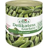 Promotion Bild von Efko Delikatess Gurken 9-12 cm, Preisangabe ohne MwSt. (Preis inkl. MwSt. 13,08 €), METRO 9.70 Kilogramm 1 Dose