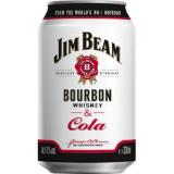 Jim Beam BOURBON WHISKEY & COLA Penny 0.33 Liter 1 Dose