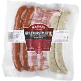 Radatz Grillwurstplatte, Preisangabe ohne MwSt. (Preis inkl. MwSt. 4,39 €), METRO 400 Gramm 1 Packung
