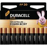 Duracell Batterie Plus Power Boost AA LR6 od. AAA LR3, Preisangabe ohne MwSt. (Preis inkl. MwSt. 17,99 €), METRO 20 Stück