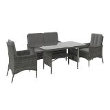 Beldano Loungegarnitur „Verona“ 2277014401 Möbelix 4 Stück