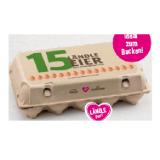 Sennhof Eier aus Bodenhaltung Gr. M Sutterlüty 15 Stück