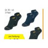 Promotion Bild von CAT Damen-/Herren-Arbeits-Sneaker-Socken HOFER 3 Paar