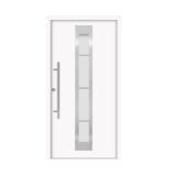 SplenDoor Aluminium-Sicherheitshaustür „MALMO“ weiß 128265 HELLWEG 1 Stück