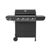 El Fuego Gasgrill Columbus 4 Brenner mit Seitenbrenner Schwarz OBI 1 Stück