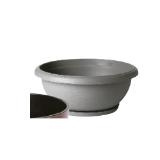 Blumenschale „Terrae grau“ HxØ 10x25 cm 654717 HELLWEG 1 Stück