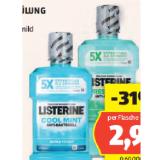 Promotion Bild von Listerine Mundspülung versch. Sorten HOFER 500 Milliliter 1 Flasche