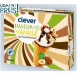 Clever Waffelhörnchen div. Sorten BILLA 720 Milliliter 1 Packung