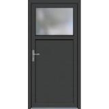 NE-Tür DL Kunststoff K504 Anth/Weiß OBI 1 Stück