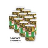 S-BUDGET Cornichons Maximarkt 530 Gramm 1 Glas