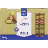 Metro Chef Macarons, Preisangabe ohne MwSt. (Preis inkl. MwSt. 13,96 €), METRO 10 Gramm 36 Stück