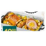 MARKT KÜCHE BILLA Gefüllte Kalbsbrust im Ganzen zubereitet, mit Semmelfülle, auf Gemüsebett angerichtet für ca. 6 Personen BILLA 1 Set