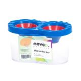 novooo Malbecher 2 Tanks, mit Auslaufschutz PAGRO & LIBRO 1 Stück