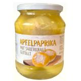 Promotion Bild von Apfelpaprika mit Sauerkraut gefüllt Penny 680 Gramm 1 Glas