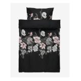Satin-Bettwäsche DESDEMONA schwarz 1828770 JYSK 1 Set