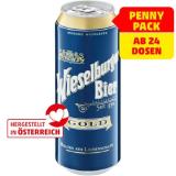 Promotion Bild von Wieselburger Gold Penny 0.50 Liter 1 Dose