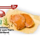 Hofstädter Die Grillerei >>Fair zum Tier!<< Karreesteaks vom Strohwohlschwein BILLA PLUS 1 Kilogramm
