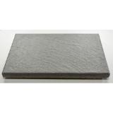 Schieferplatte platingrau 654807 HELLWEG 1 Stück