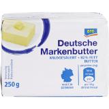 aro  Deutsche Markenbutter, Preisangabe ohne MwSt. (Preis inkl. MwSt. 2,39 €), METRO 250 Gramm 1 Packung