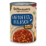RETTENSWERT Fertiggericht Kartoffelgulasch oder Bohneneintopf HOFER 400 Gramm 1 Dose