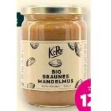 KoRo Bio-Mandelmus braun Denns BioMarkt 500 Gramm 1 Glas