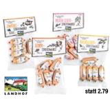 Landhof Leberstreichwurst Bits versch. Sorten Maximarkt 25 Gramm 5 Stück