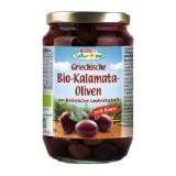 Spar Natur pur Bio-Kalamata-Oliven oder Griechische Bio-Oliven ohne Kern SPAR 360 Gramm 1 Glas