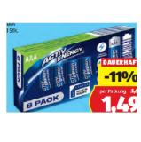 Activ Energy Batterien AAA HOFER 8 Stück