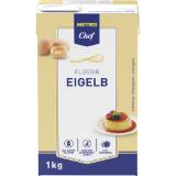 Metro Chef Eigelb, Preisangabe ohne MwSt. (Preis inkl. MwSt. 15,39 €), METRO 1 Kilogramm 1 Packung