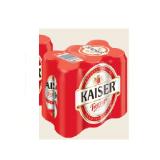 Kaiser Bier Fasstyp Dosen-Pack MPREIS 0.50 Liter 6 Stück