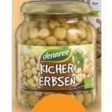 Dennree Bio-Kichererbsen Denns BioMarkt 350 Gramm 1 Glas