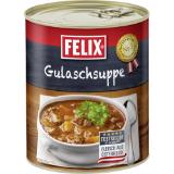 Felix Gulaschsuppe od. Chili Con Carne div. Sorten, Preisangabe ohne MwSt. (Preis inkl. MwSt. 4,94 €), METRO 800 Gramm 1 Dose