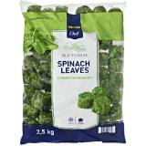 Promotion Bild von Metro Chef Blattspinat Portionen, Preisangabe ohne MwSt. (Preis inkl. MwSt. 2,40 €), METRO 1 Kilogramm