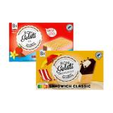 Bon Gelati Eis Sandwich Classic oder Mega Lidl 90 Milliliter 8 Stück