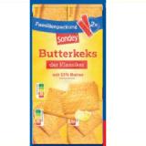 Promotion Bild von Sondey Butterkekse Lidl 2 Stück 1 Packung