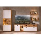 stylife Wohwand 2-teilig, Lowboard + Vitrine 1937015301-02 XXXLutz 1 Set