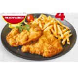 Schnitzel vom Schwein mit Pommes frites BILLA PLUS 1 Stück
