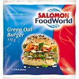 Salomon Food World Green Oat Burger, Preisangabe ohne MwSt. (Preis inkl. MwSt. 8,79 €), METRO 110 Gramm 10 Stück